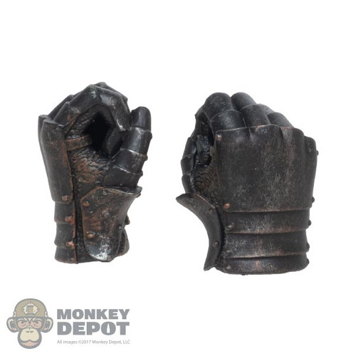 Hands: TBLeague Female Molded Darker Bronze Tone Armored Tight Closed Grip