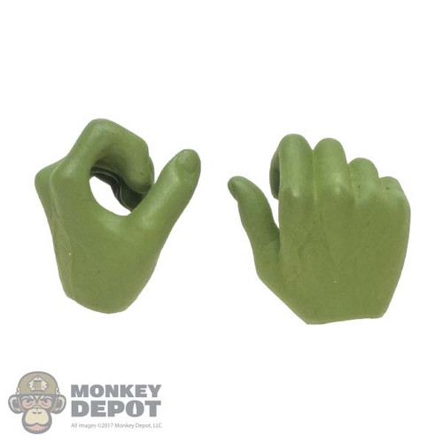 Hands: TBLeague Mens Green Holding Grip