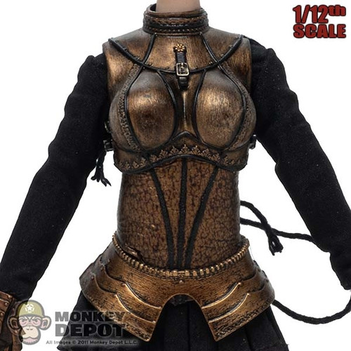 Armor: TBLeague 1/12th Molded Female Golden Body Suit Set (READ NOTES)