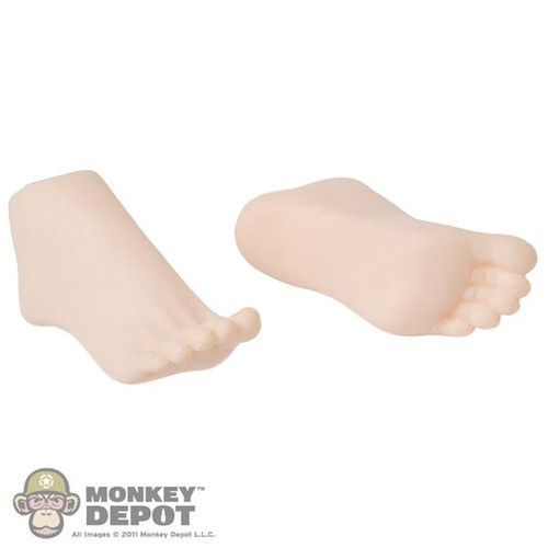Feet: TBLeague Female Pale Arched Feet