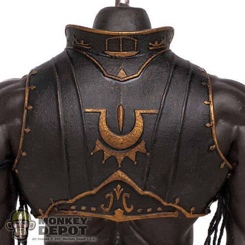 Armor: TBLeague Mens Black Molded Chest + Back Armor