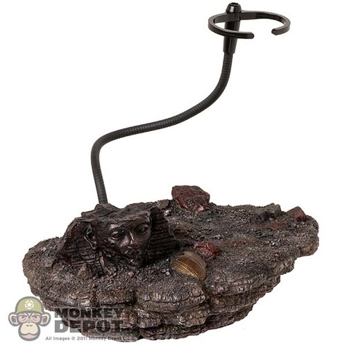 Diorama: TBLeague Destroyed Egyptian Figure Base (Black) (READ NOTES)