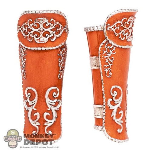 Armor: TBLeague Female Orange Forearm Guards