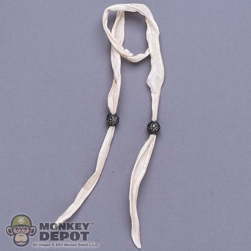 Belt: TBLeague Mens Long Cloth Belt w/ Beads