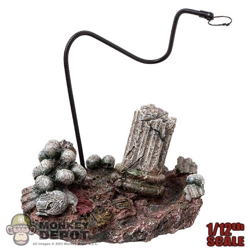 Display: TBLeague 1/12 Crumbled Pillar and Skull Stand