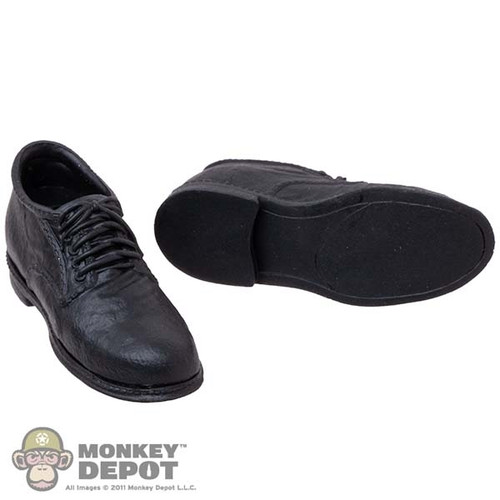 Shoes: Present Toys Mens Black Molded Dress Shoes