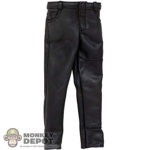 Pants: Present Toys Black Leather Pants