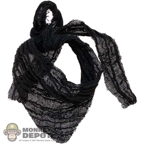 Scarf: Present Toys Black Scarf
