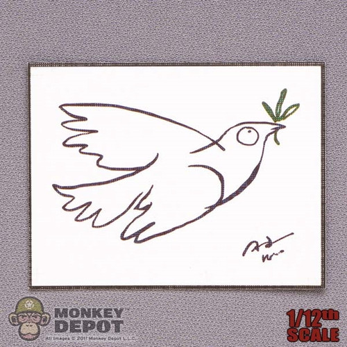 Picture: POP Toys 1/12 Dove Oil Painting