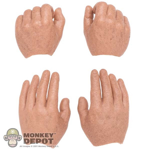 Hands: POP Toys Mens 4 Piece Hand Set (Dirty)