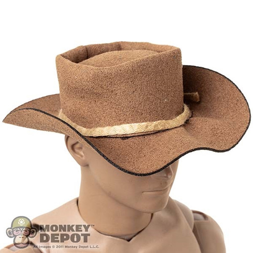 Hat: QO Toys Brown Slouch Hat