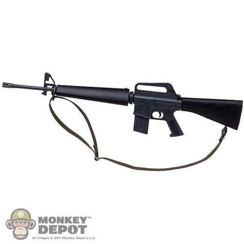 Monkey Depot - Rifle: QO Toys M16A1 Rifle (Birdcage)
