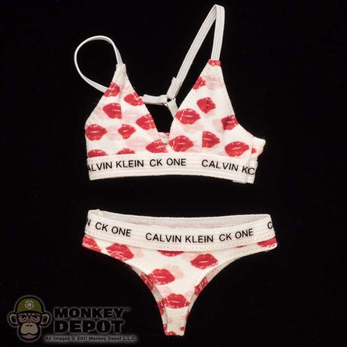 Lingerie: SA Toys CK Kisses Strappy Bra and Underwear Set