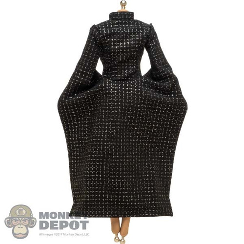 Top: Super Duck Female Black Vest Coat