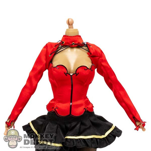 Top: Super Duck Female Collar and Sleeves (Corset and Skirt Not Included)