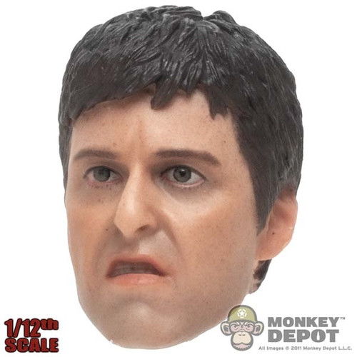 Head: Shark Toys 1/12th Angry Tony (No Neck Socket)