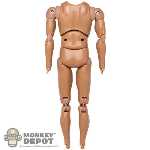 Figure: Supermad Toys Male Nude Body w/ Pegs and Ankle Extenders