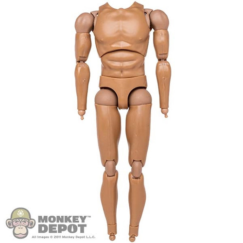Figure: Supermad Toys Male Nude Body w/ Pegs and Ankle Extenders