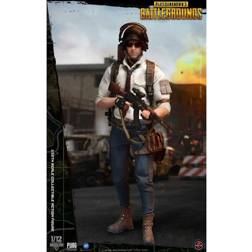 Boxed Figure: Soldier Story 1/12th PlayerUnknown's Battlegrounds Figure (SSG-001)