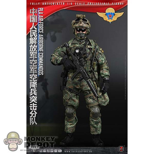 Boxed Figure: Soldier Story PLA Air Force Airborne Commandos Standard Version (SS-133)