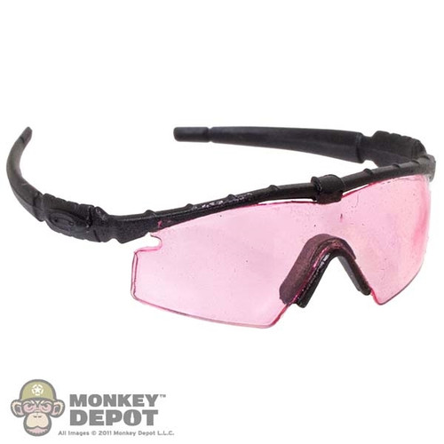 Glasses: Soldier Story Mens Pinkish Tinted Sunglasses