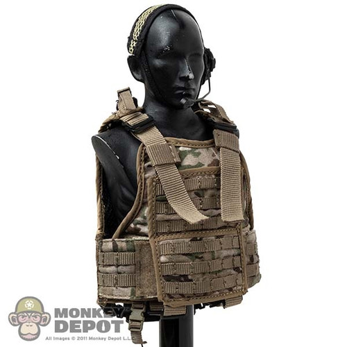 Vest: Soldier Story Mens Vest w/ OSK Submersible Headset