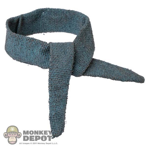 Scarf: SooSooToys Mens Blue Neckscarf (Weathered)