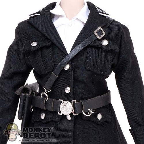 Belt: Tiger Toys Female Black German Belt w/ Harness and Holster