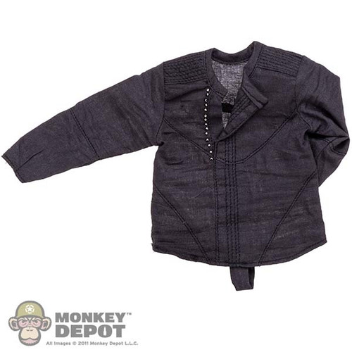 Shirt: ThreeZero Mens Dark Gray Long Sleeve Shirt