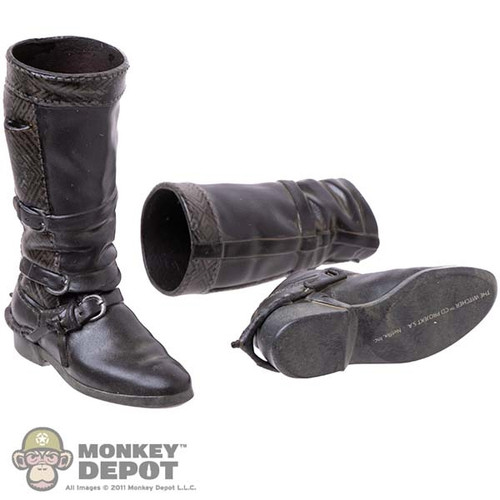 Boots: ThreeZero Mens Molded Dark Brown Boots