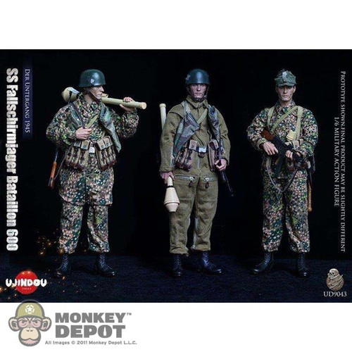 Boxed Figure: Ujindou SS Fallschirmjager Bataillon 600 (UD-9043)