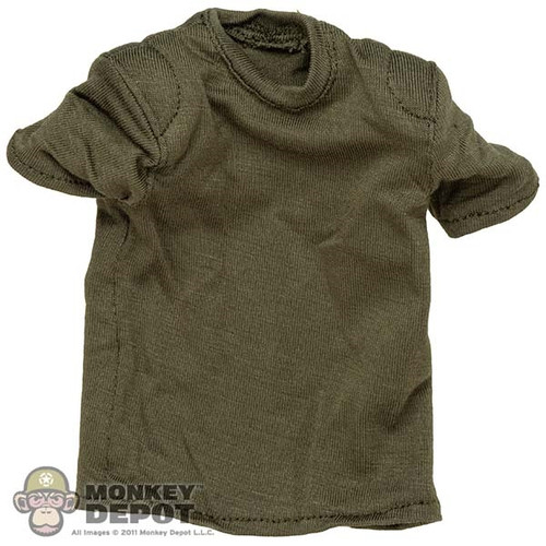 Shirt: Ujindou Mens Green GI Undershirt