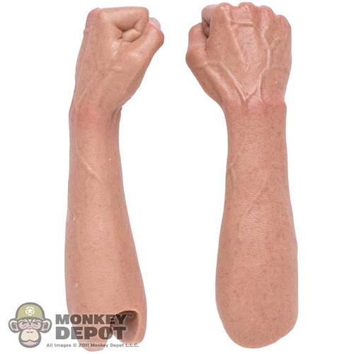 Hands: World Box Mens Fist Hands w/ Forearms