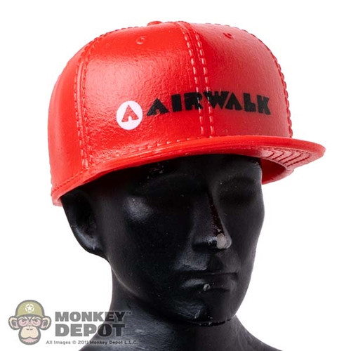 Hat: Mini Brands Red Airwalk Cap