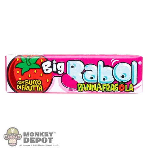 Food: Mini Brands Big Babol Strawberry Gum Pack