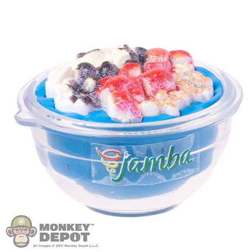 Food: Mini Brands Jamba Juice Vanilla Blue Sky Smoothie Bowl