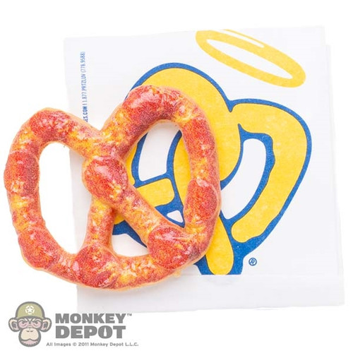 Food: Mini Brands Auntie Anne's Pepperoni Pretzel w/ Bag