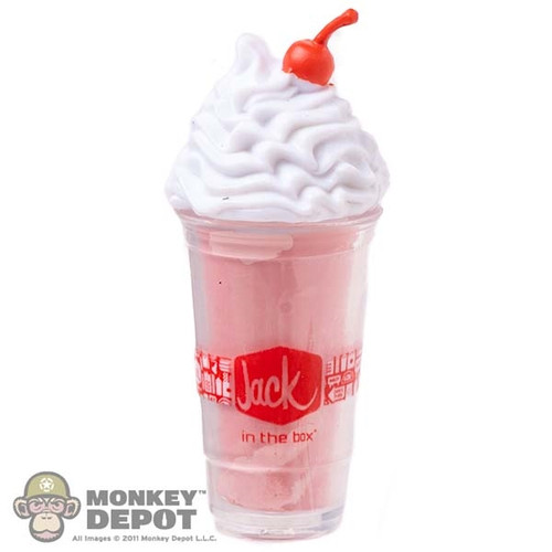 Drink: Mini Brands Jack in the Box Strawberry Milkshake