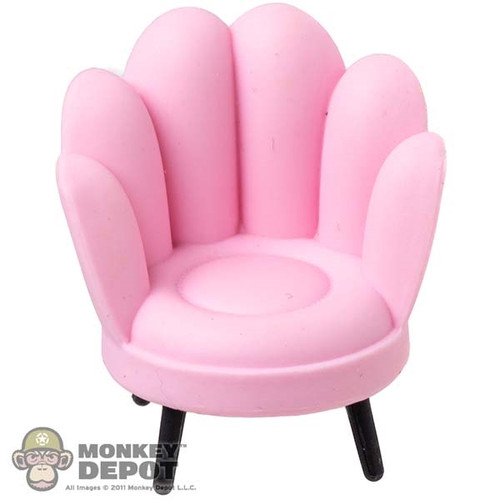 Furniture: Mini Brands Pink Shell Armchair