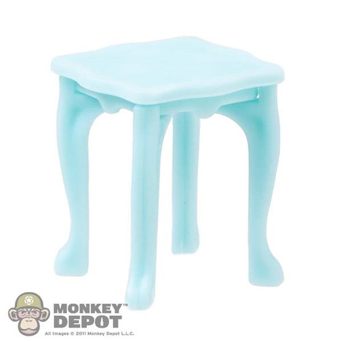Furniture: Mini Brands Blue Makeup Stool