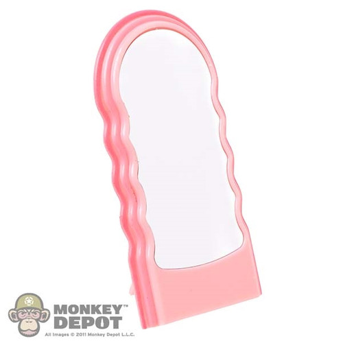 Decor: Mini Brands Pink Wavy Floor Mirror