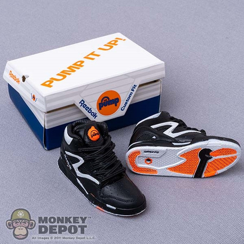 Shoes: Mini Brands Reebok The Pump Sneakers w/ Box (Black)