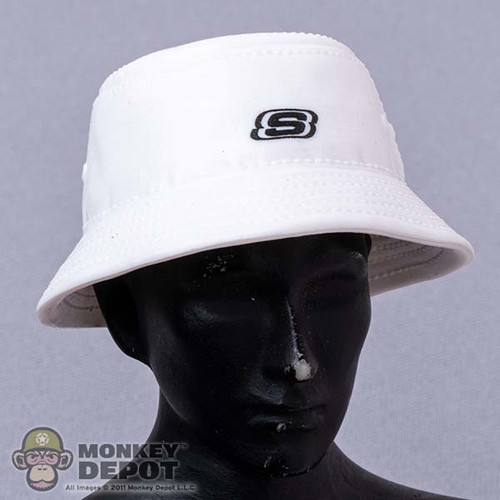 Cap: Mini Brands White Skechers Bucket Hat