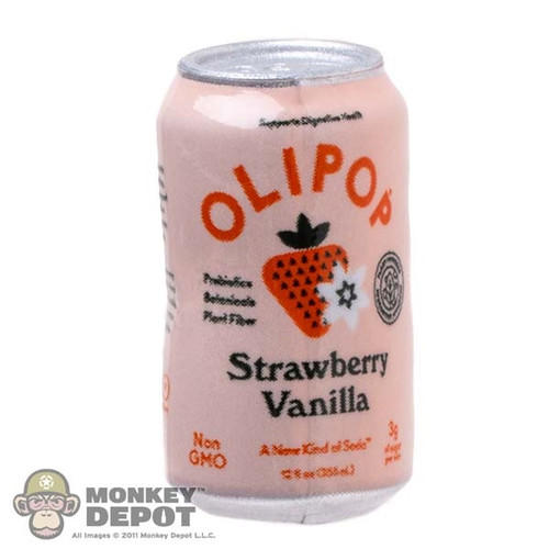 Drink: Mini Brands Olipop Strawberry Vanilla Soda Can (Extra Small)