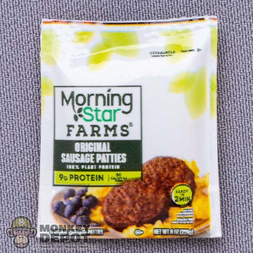 Food: Mini Brands Morning Star Farms Original Sausage Patties
