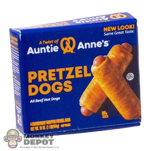 Food: Mini Brands Auntie Anne's Pretzel Dog Box