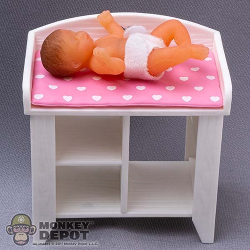 Furniture: Zuru Baby Changing Table Shelf (Pink)