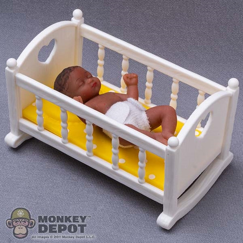 Furniture: Zuru Baby Bassinet (Yellow)