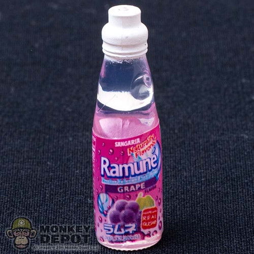 Drink: Mini Brands Ramune Grape Flavor Soda Bottle