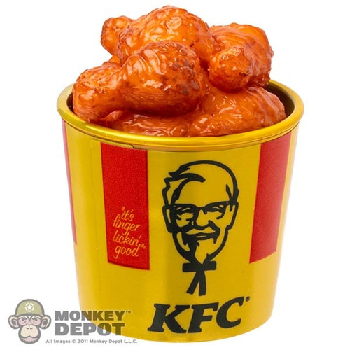 Food: Mini Brands KFC Original Recipe Fried Chicken Golden Bucket
